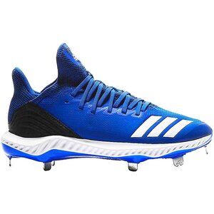 Adidas Icon Bounce Hybrid G27335 Baseball Cleats Metal Mens Size 13 Royal Blue